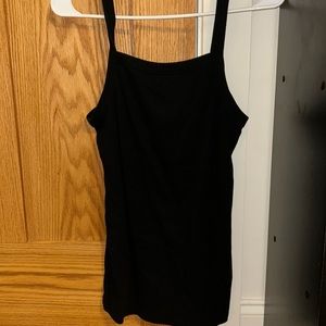 black tank top